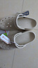 卡骆驰（CROCS）新款厚底云朵洞洞鞋送女友礼物206750 骨白色 37 -38 实拍图