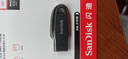 闪迪（SanDisk）64GB USB3.2 U盘 CZ550黑色 读速100MB/s 安全加密 数据恢复 学习办公电脑车载 高速大容量优盘 实拍图