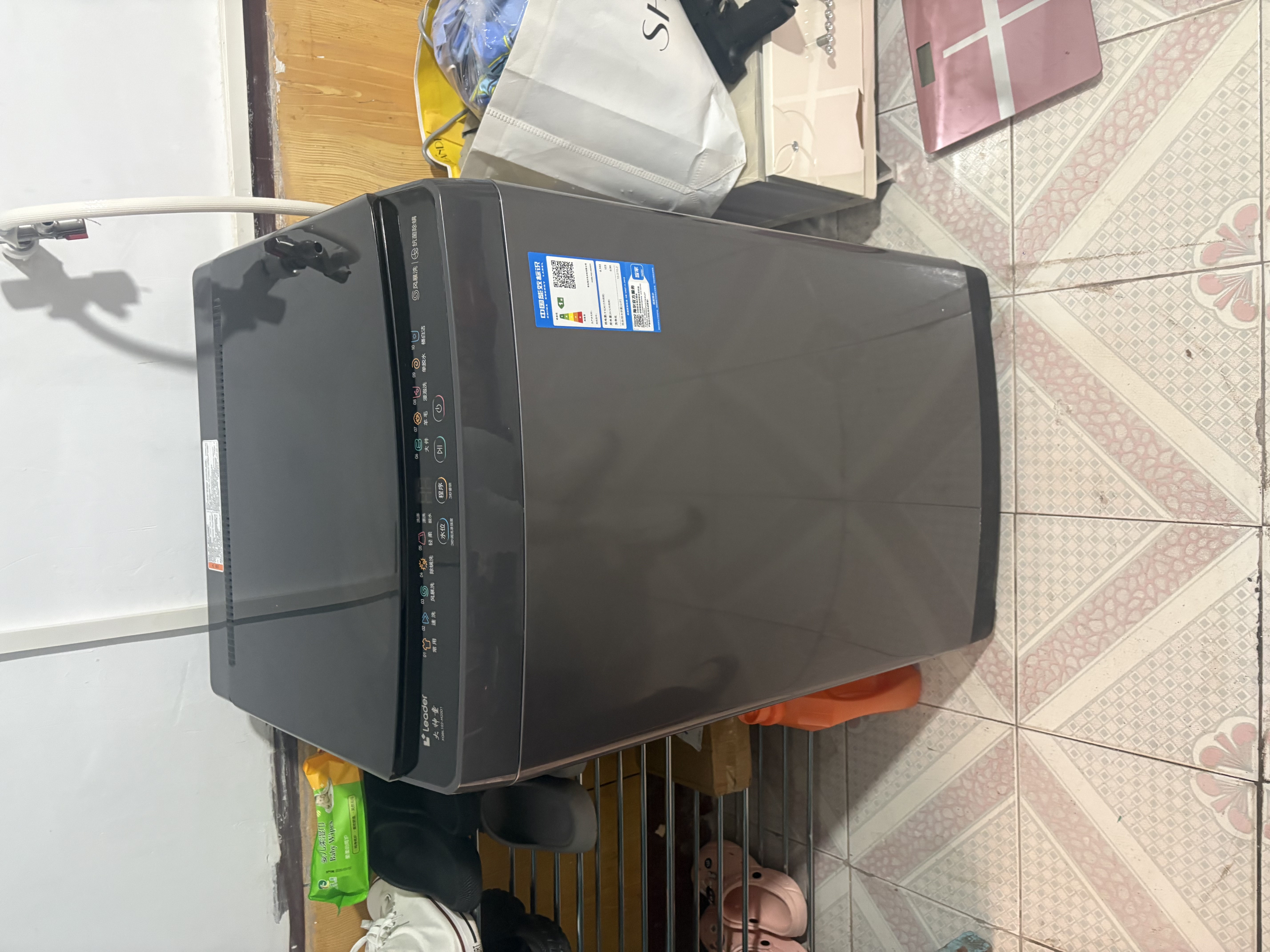 海尔（Haier）海尔洗衣机波轮全自动8公斤大神童小型租房家用大容量洗脱一体除螨抗菌智能预约省水电洗衣机统帅 10.2公斤+6维减震+超净除螨洗 波轮 实拍图