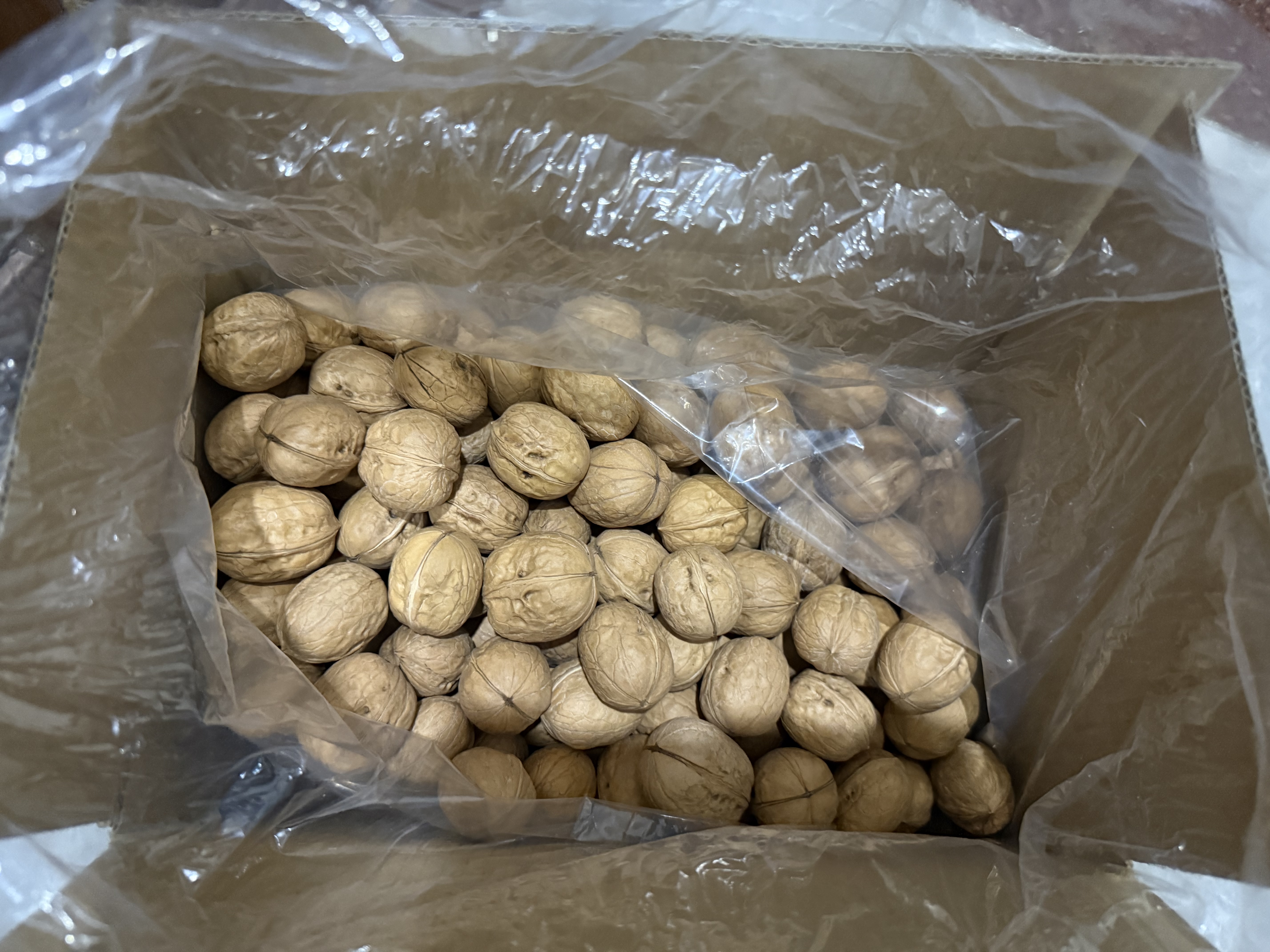 京东京造新疆阿克苏薄皮核桃2.5kg原味新货纸皮节日礼盒每日坚果特产零食 实拍图