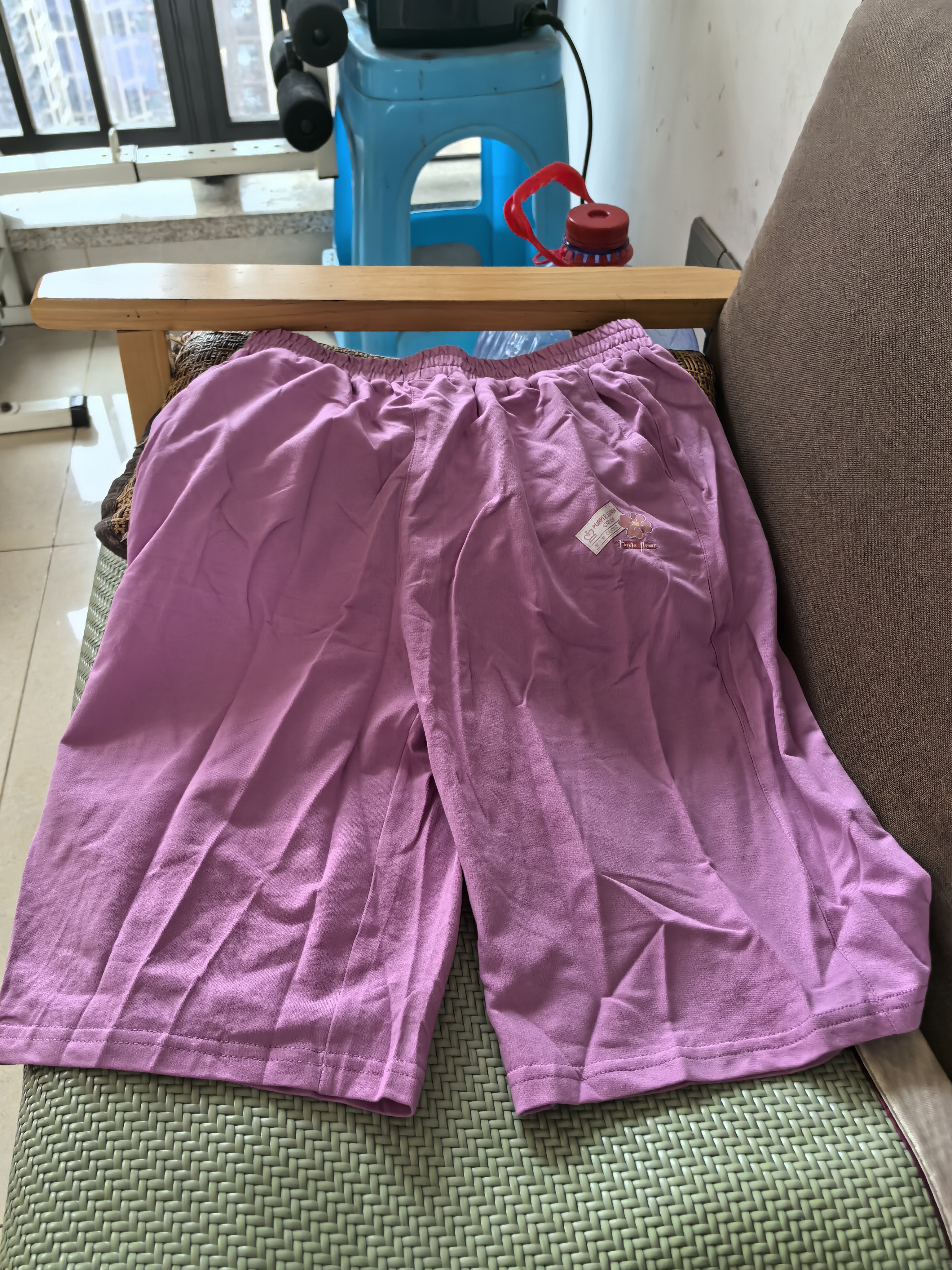 真维斯女童裤子夏季薄款2026年儿童短裤外穿夏裤中大童运动裤宽松五分裤 实拍图