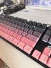 惠普（HP）GK200机械键盘有线办公游戏键盘 20种背光灯效 87键电竞键盘鼠标套装电脑外设键鼠 侧刻黑莓粉【青轴】白光 实拍图