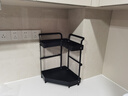 京东京造 厨房置物架 转角调料架佐料调味品瓶罐盒挂钩子大容量台面收纳篮 实拍图