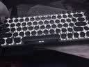 B.O.W航世 G502三模有线蓝牙无线机械键盘热插拔全键无冲电脑键盘 电竞游戏办公背光键盘83键 墨黛绿 实拍图