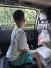 咕噜日记儿童速干五分裤春夏工装短裤 湖水蓝   140    实拍图