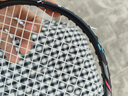 李宁（LI-NING）羽毛球拍雷霆小钢炮黑色全碳素专业进攻型单拍5U已拉线AYPT307-5 实拍图