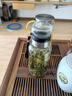 【送杯套】大容量加厚玻璃杯子便携杯茶水分离带杯套泡茶水杯 透明 1000ml吨吨桶 1只装 实拍图