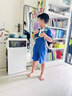 卡拉羊书包小学生1-6年级初中生减负防下坠风琴书包护脊背包双肩包男女 防泼水面料好打理|莫兰迪粉 【S码】推荐1-3年级，身高135cm以下 实拍图