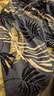 芬腾男士睡裤夏季薄款纯棉短裤运动可外穿大码全棉家居裤 蓝色  5XL 实拍图