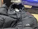 坦博尔羽绒服男短款连帽运动户外保暖外套厚530337D 黑色 180  实拍图