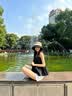 Charm Kendo防晒帽子女夏季渔夫帽户外登山遮脸太阳帽男双面防紫外线时尚帽子 黑色 生日礼物送女朋友老婆 实拍图