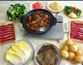 美的（Midea）电陶炉围炉煮茶电磁炉家用 超薄新型大面板 2200W火大功率 电磁灶火锅炉 炒菜电池炉HW22EF01 实拍图
