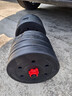 FGHGF哑铃家用可调节哑壶铃杠铃套装运动举重锻炼健身器材10-40kg含配 旗舰壶铃款100斤【左右各50斤】多功能一套多用 实拍图
