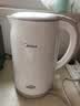 美的（Midea）电水壶电热水壶食品级304/316L不锈钢家用双层防烫烧水壶 1.7L大容量热水壶开水壶煮茶壶 1.7L 【健康钛材质】SH17M134-T 实拍图