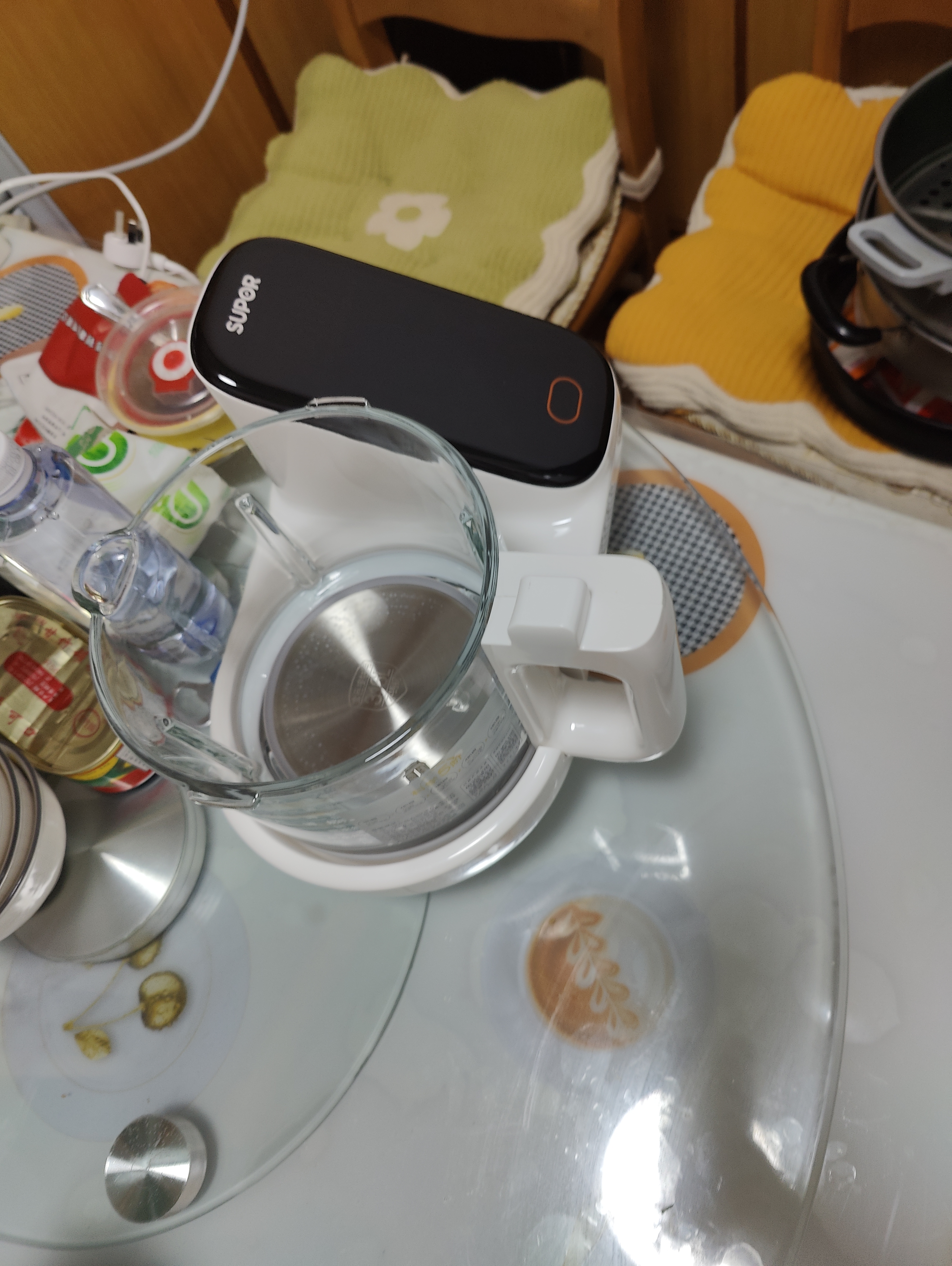 苏泊尔（SUPOR）辅食机婴儿辅食料理机蒸煮搅一体米糊机双杯双刀“热门商品” 实拍图