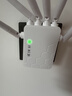 wifi信号放大器增强款六天线穿墙王网络无线路由扩展网口千兆中继器 实拍图