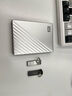 西部数据（WD）移动硬盘1TB type-c Ultra系列 2.5英寸 银 机械硬盘 笔记本电脑外接加密兼容Mac 大容量家庭存储 实拍图