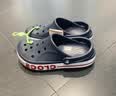 卡骆驰（CROCS）【采销直播】贝雅卡骆班洞洞鞋轻便耐磨一脚蹬休闲鞋|205089 冬日白/彩色-1LI 37 /38(230mm) 实拍图