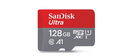 闪迪（SanDisk）128GB TF（MicroSD）内存卡 A1 U1 C10 至尊高速移动版存储卡 读速140MB/s 手机平板游戏机内存卡 实拍图