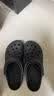 卡骆驰（CROCS）贝雅洞洞鞋男鞋女鞋轻便耐磨一脚蹬拖鞋休闲鞋百搭花园鞋|10126 白-100(含智必星) 36 /37(220mm) 实拍图