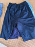 左西男童夏装套装2026新款夏季儿童短袖速干运动服男孩衣服 蓝色 150 实拍图