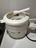 美的（Midea）电煮锅 小电锅 电蒸锅 宿舍小锅多功能锅辅食锅 1.6L学生寝室一体泡面小火锅电煮锅XZE2017 配蒸笼 实拍图