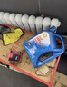 壳牌（Shell）三代蓝壳单次小保养卡 5W-40 SP 4L含机油+机滤+工时 汽车保养 实拍图