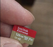 闪迪（SanDisk）128GB TF(MicroSD)内存卡4K极速金卡A2 V30 U3兼容大疆Pocket3/4P/Action 6运动相机/无人机存储卡 实拍图