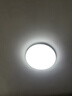 欧普照明（OPPLE）全光谱护眼吸顶灯卧室灯智能LED照明灯具简约现代快装圆形 实拍图