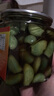 腊八蒜 山东大蒜紫皮腊八蒜翡翠绿蒜糖醋蒜头泡蒜腌大蒜 3罐装*400g 实拍图
