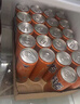可口可乐（Coca-Cola）芬达Fanta 高考季 无糖零卡橙味碳酸饮料330ml*24摩登罐 实拍图