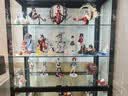 信京手办展示柜玩具模型展示架泡泡玛特收纳陈列柜带灯透明玻璃柜子 实拍图