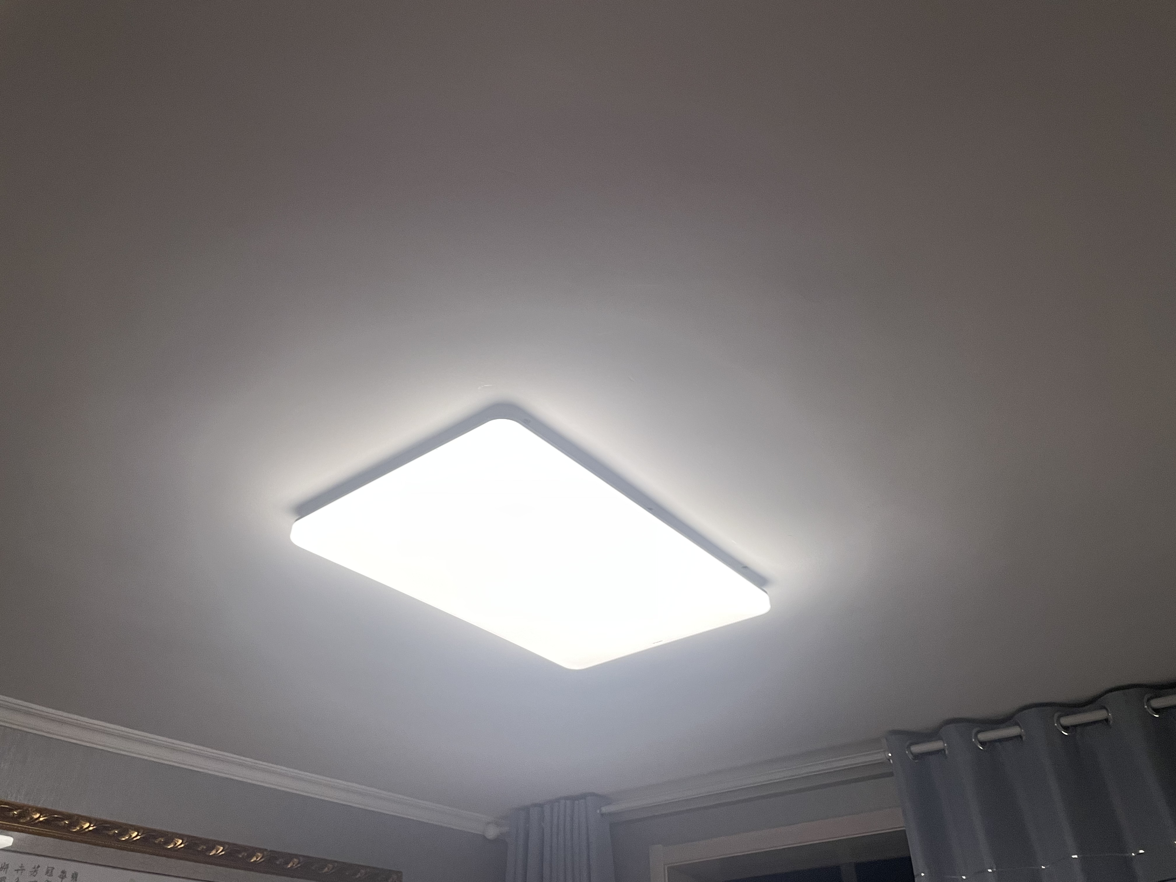 欧普照明（OPPLE）全光谱APP智控吸顶灯客厅灯大灯主灯全屋灯具卧室led餐厅照明TC 140W 8632lm 【A款客厅-辰月4】全光谱智控 实拍图
