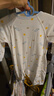 翘脚鸭婴儿衣服新生儿夏季薄款连体衣纯棉夏天爬爬服满月男女宝宝睡衣90 实拍图
