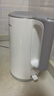 美的（Midea）烧水壶电热水壶304食品级不锈钢无缝内胆双层防烫1.7L大容量1800W智能断电SHJ1721 实拍图