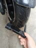 iGear U型锁摩托自行车锁C级防盗锁抗20吨液压剪电瓶车锁实心钢梁 实拍图
