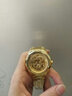 金仕盾手表潮流龙表全自动手表男镂空机械表时尚男士手表防水龙图腾男表 潮流+钢带金龙男表 实拍图