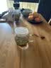 富光花茶杯 男女士茶水分离杯子 双层办公泡茶玻璃杯带把高硼硅水杯 实拍图