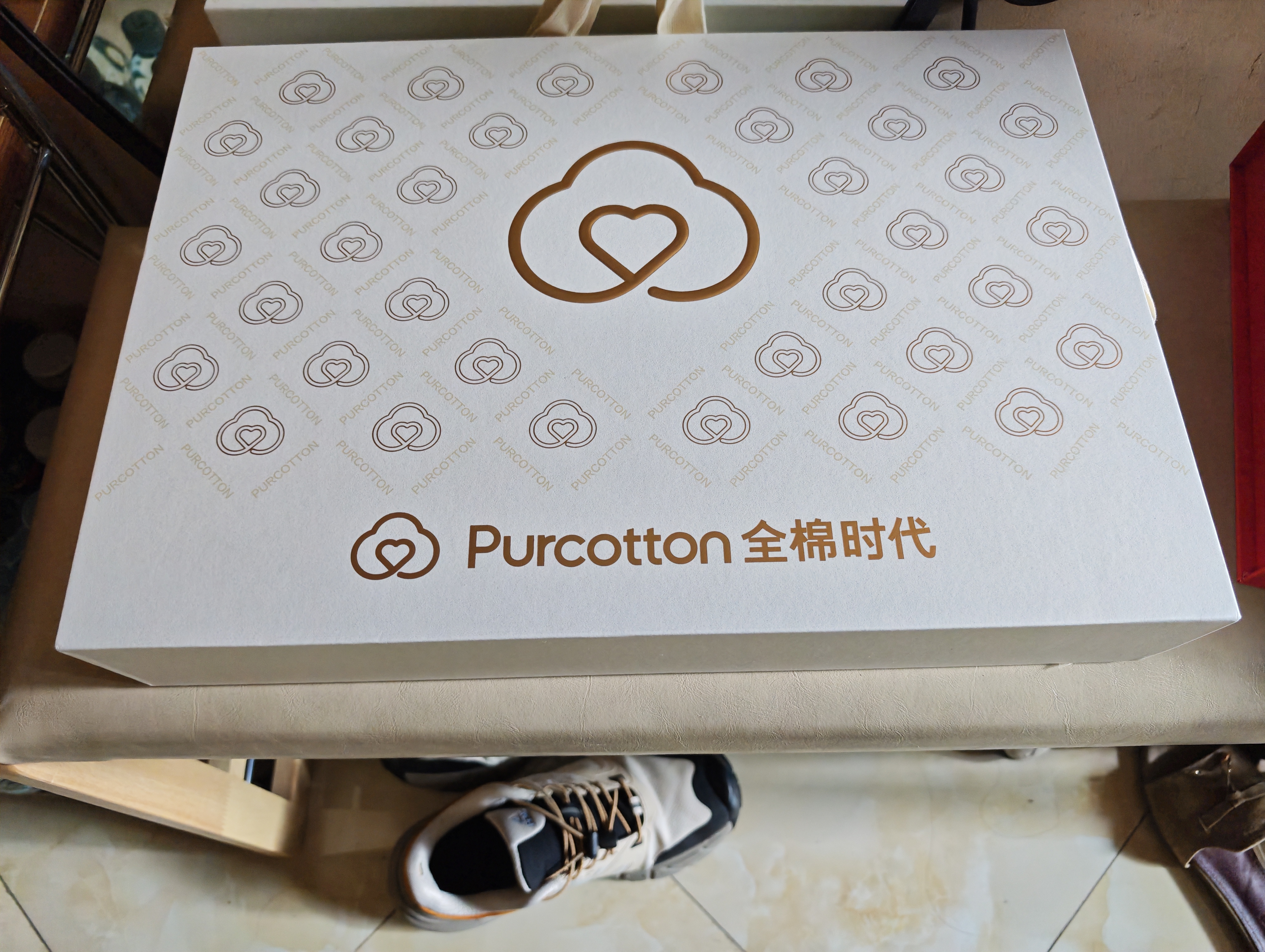 全棉时代新生儿礼盒婴儿衣服宝宝见面礼周岁满月礼出生礼物云片枕 8件63码 实拍图