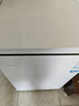 海尔（Haier）100L单温小冰箱冰柜小型家用小冰柜冷柜冷冻冷藏转换一级能效深冷减霜大容量BC/BD-100GHW9D 实拍图