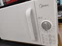 美的（Midea）快捷微波炉 家用小型 360°转盘加热 旋钮操控 易洁内胆2026新款（M1-L213B二代） 实拍图