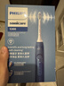 飞利浦（PHILIPS）【七夕情人节礼物】声波电动牙刷钻石3系 5倍洁齿5种模式 洁净亮白2刷头 送男士/女友 HX5181/02蓝 实拍图