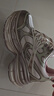 骆驼（CAMEL）银月户外老爹鞋厚底休闲鞋L24A283742G 米/金/粉(女款内增高) 37 实拍图