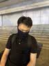 南极人防晒面罩男士夏季户外骑行冰丝挂耳凉感防紫外线钓鱼围脖口罩一体 黑色 实拍图