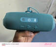 JBL FLIP7 音乐万花筒七代 便携式蓝牙音箱 防水防尘音响 多台串联 赛道扬声器 送朋友礼物 天蓝色 实拍图