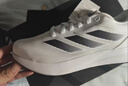 adidas DURAMO RC超轻透湿排汗缓震网面透气体测跑鞋男女阿迪达斯 黑色/白色   41 实拍图
