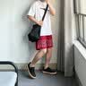 法·玛莎 FAV MARTHA牛筋底休闲板鞋男夏季透气薄款帆布鞋系带轻便男士通勤运动鞋 黑色 38 实拍图