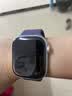 Apple/苹果 Watch S11 智能手表GPS款46毫米银色铝金属表壳雾紫色运动型表带S/M MEVW4CH/B 实拍图