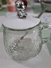 玻璃杯带盖勺小熊杯高颜值杯子办公室家用咖啡杯网红爆款水杯 1只装小熊杯（带勺子）270ml 实拍图