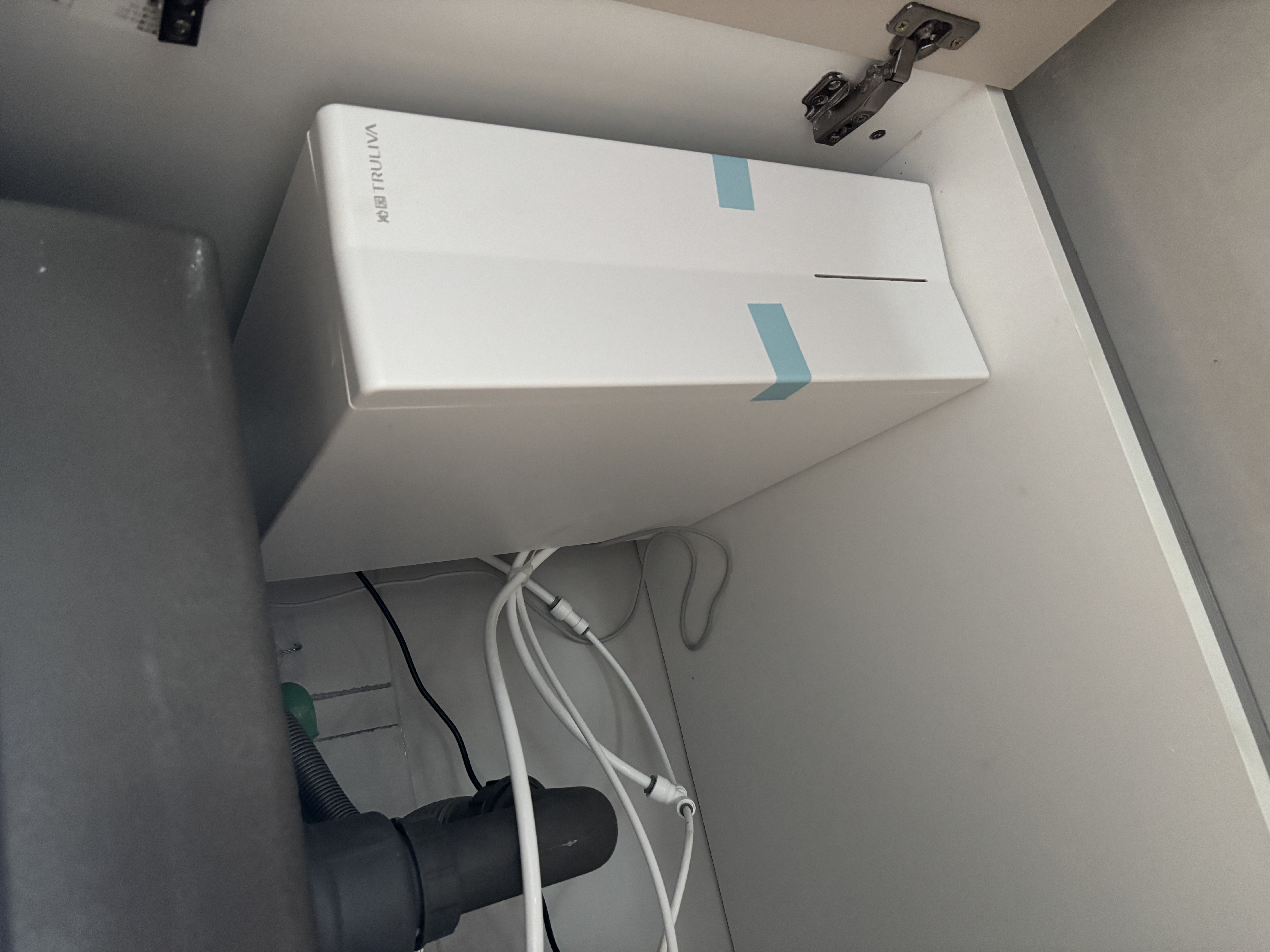 沁园家用净水器金榜双子芯1200G 8年RO过滤器1400G初始流速体验厨房台下直饮一体机接自来水UR-S61276 实拍图